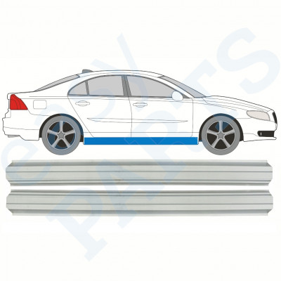 Lim praga za Volvo S80 2006-2016 / Lijeva = Desna (simetrična) / Set 10250