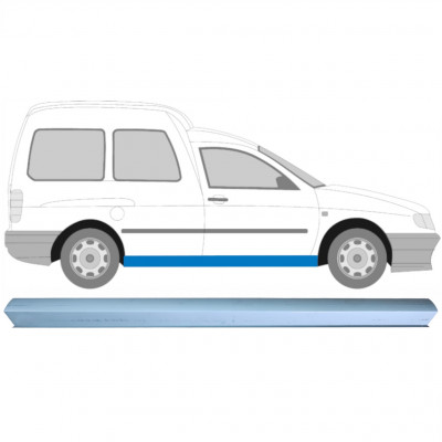 Lim praga za VW Caddy S Inca 1995-2004 / Lijeva = Desna (simetrična) 6989