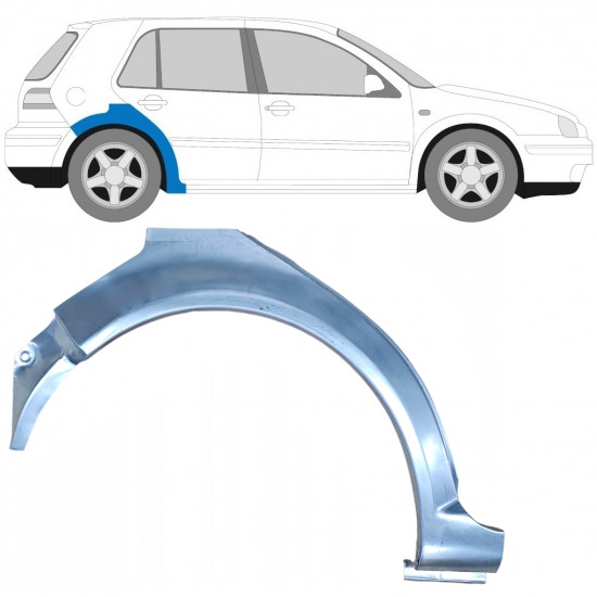 Reparaturni lim stražnjeg blatobrana za VW Golf 4 1997- / Desno 6077