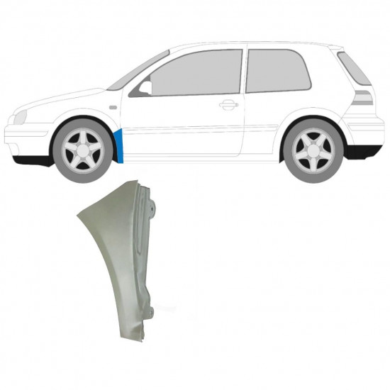 Reparaturni lim prednjeg blatobrana za VW Golf MK4 1997-2006 / Lijevo 7231