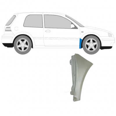 Reparaturni lim prednjeg blatobrana za VW Golf MK4 1997-2006 / Desno 7232