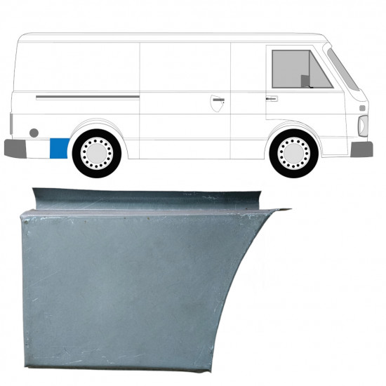 Reparaturni lim stražnjeg blatobrana za Volkswagen LT 1975-1996 / Desno 7960