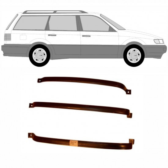 Obujmice spremnika goriva za Volkswagen Passat B3 / B4 9368