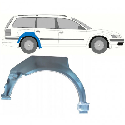 Reparaturni lim stražnjeg blatobrana za VW Passat B5 1996-2005 / Desno / COMBI 8919