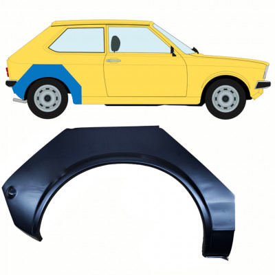 Reparaturni lim stražnjeg blatobrana za VW Polo 1975-1981 / Desno /  8798