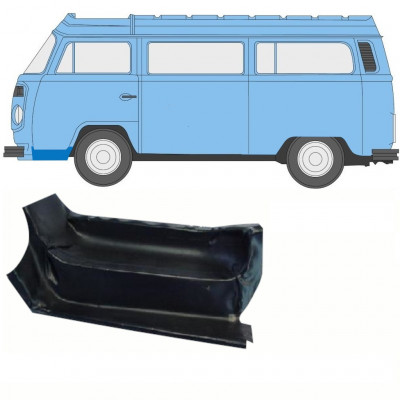 Reparaturni lim prednjeg stepenika za VW Transporter T2 1967-1979 / Lijevo 8667