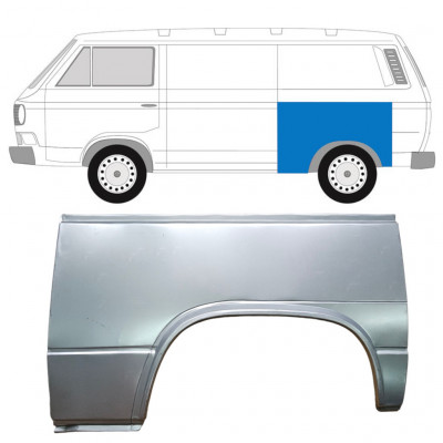 Reparaturni lim stražnjeg blatobrana za VW Transporter T3 1979-1992 / Lijevo 7137