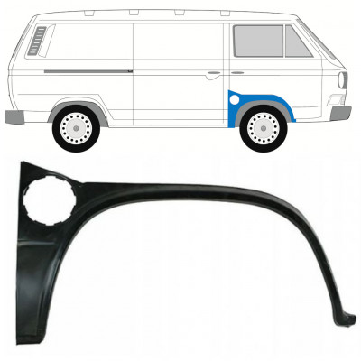 Reparaturni lim prednjeg blatobrana za VW Transporter T3 1979-1992 / Desno 8164