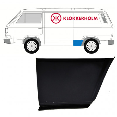 Reparaturni lim stražnjeg blatobrana za VW Transporter T3 1979-1992 / Lijevo 11087