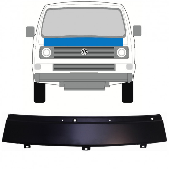 Lim ispod vjetrobranskog stakla za Volkswagen Transporter T3 1979-1992 11183