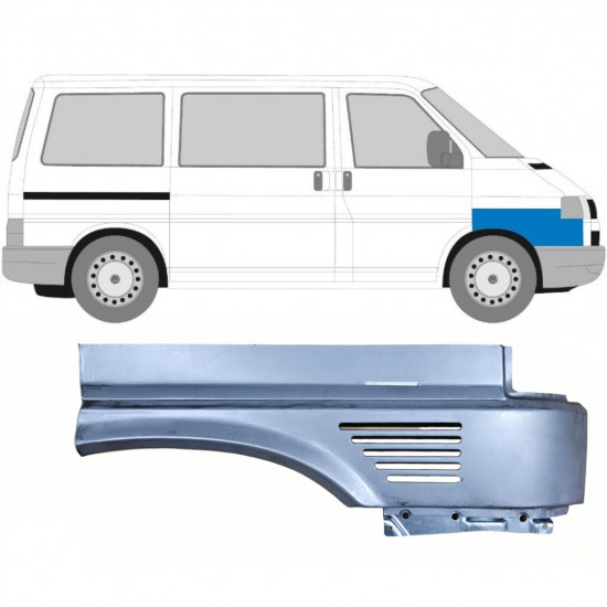 Reparaturni lim prednjeg blatobrana za VW Transporter T4 1996-2003 / Desno 8301