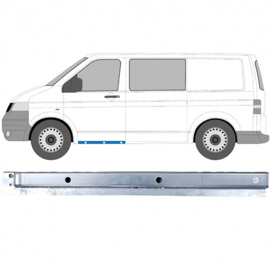 Lim praga prednjih vrata za VW Transporter T5 2003-2015 / Lijevo 12000