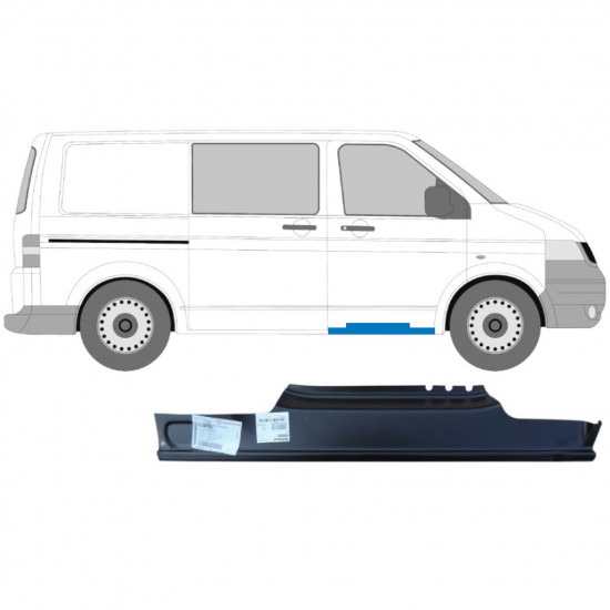 Lim praga prednjih vrata za VW Transporter T5 2003-2015 / Desno 5258