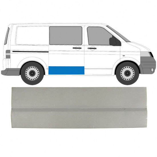 Vanjski reparaturni lim kliznih vrata za VW Transporter T5 2003-2015 / Desno 7144