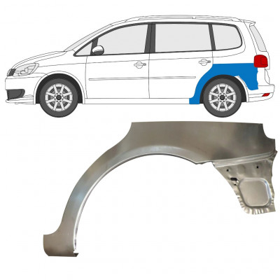 Reparaturni lim stražnjeg blatobrana za VW Touran 2010-2015 / Lijevo 8195