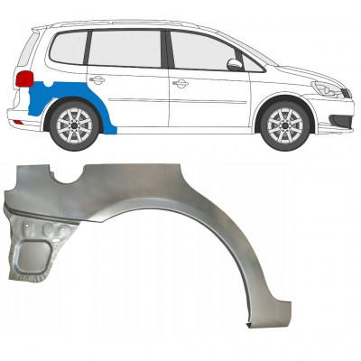 Reparaturni lim stražnjeg blatobrana za VW Touran 2010-2015 / Desno 8196