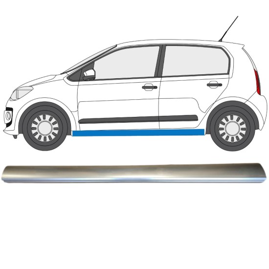 Donji lim praga za Volkswagen UP! 2011- / Lijevo 14819