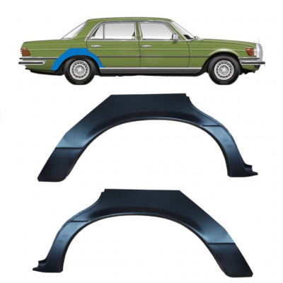 Reparaturni lim stražnjeg blatobrana za Mercedes S-class 1972-1980 / Lijevo+Desno / Set 9431