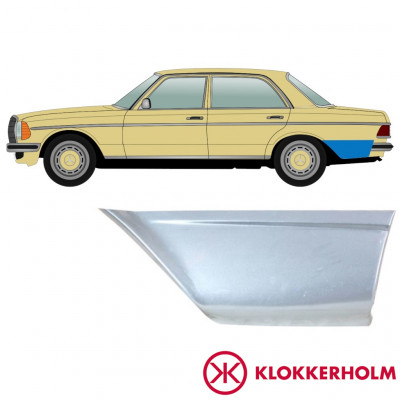 Reparaturni lim stražnjeg blatobrana za Mercedes W123 1975-1985 / Lijevo 11068