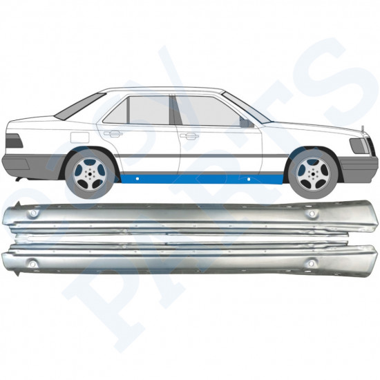 Prag za Mercedes W124 1984-1996 / Lijevo+Desno / Set 9294