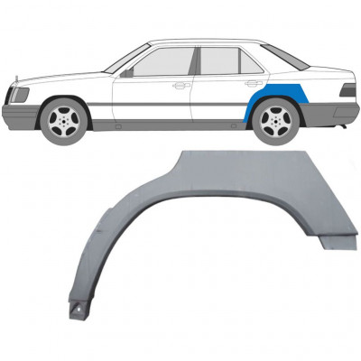 Reparaturni lim stražnjeg blatobrana za Mercedes W124 1984-1996 / Lijevo 6759