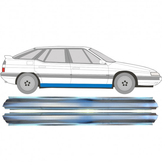 Lim praga za Citroen XM 1989-2000 / Set 11344