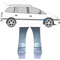 Reparaturni lim prednjeg blatobrana za Opel Zafira 1999-2005 / Lijevo+Desno / Set 9404