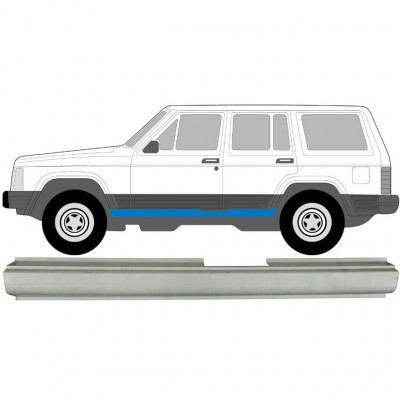 Lim praga za Jeep Cherokee XJ 1984-2001 / Lijevo 5252