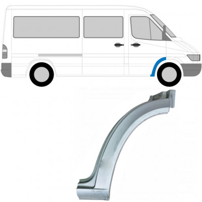 Reparaturni lim prednjeg blatobrana za Mercedes Sprinter 1995-2006 / Desno 5301