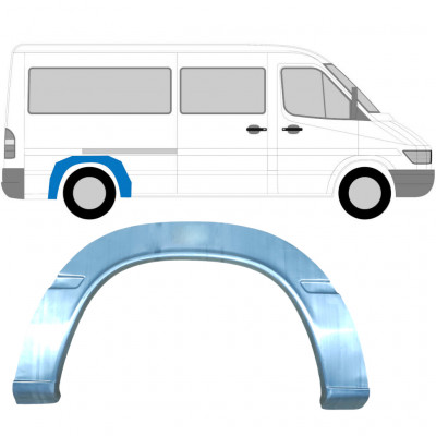 Reparaturni lim stražnjeg blatobrana za Mercedes Sprinter 1995-2006 / Lijeva = Desna (simetrična) 5205