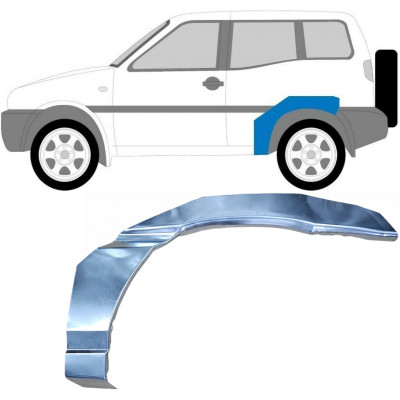 Reparaturni lim stražnjeg blatobrana za Nissan Terrano 1993-1999 / Lijevo 6347