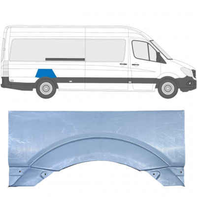 Reparaturni lim stražnjeg blatobrana za Mercedes Sprinter 2006- / Desno 5683