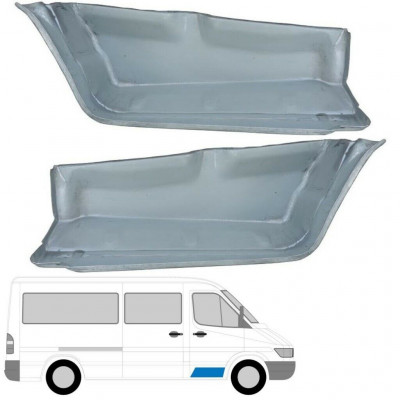 Reparaturni lim prednjeg stepenika za Mercedes Sprinter 1995-2006 / Lijevo+Desno / Set 6266