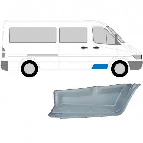 Unutarnji reparaturni lim prednjeg stepenika za Mercedes Sprinter 1995-2006 / Desno 6068