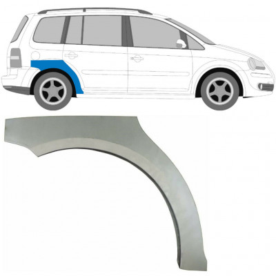 Reparaturni lim stražnjeg blatobrana za VW Touran 2003-2015 / Desno 5107