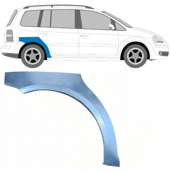 Reparaturni lim stražnjeg blatobrana za VW Touran 2003-2015 / Desno 5107